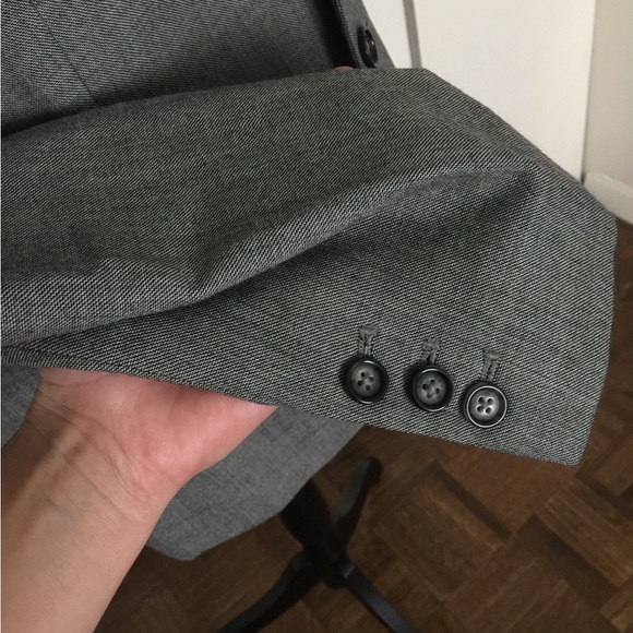 NEW Jack Spade Men's Gray 2 Button Blazer Sport Coat Sz 36 and 42 $495 - Picture 4 of 12